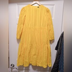 Banana Republic Sunny Yellow Mini Dress